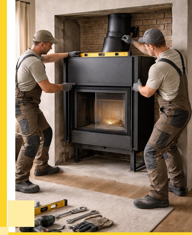 Установка каминных топок в Учалах под ключ от 18301 р. | ЭриданЧлы