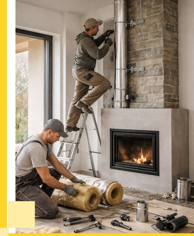 Монтаж дымоходов для каминов в Учалах от 15251 р. ЭриданЧлы