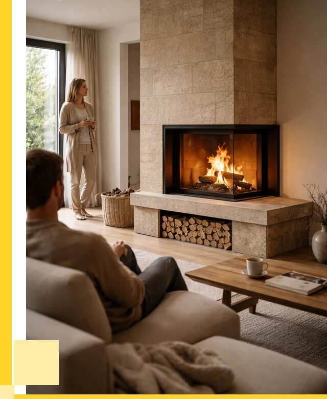 Угловые камины из кирпича установка в Учалах от 152505 р. ЭриданЧлы