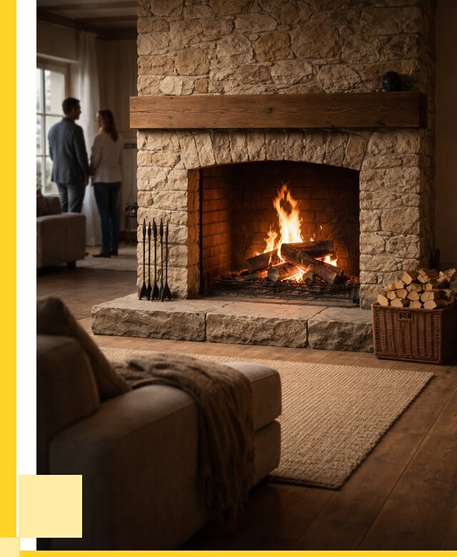 Открытые камины под ключ в Учалах от 152505 р. ЭриданЧлы