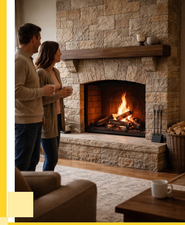 Каменные камины на заказ в Учалах от 183006 р. | ЭриданЧлы