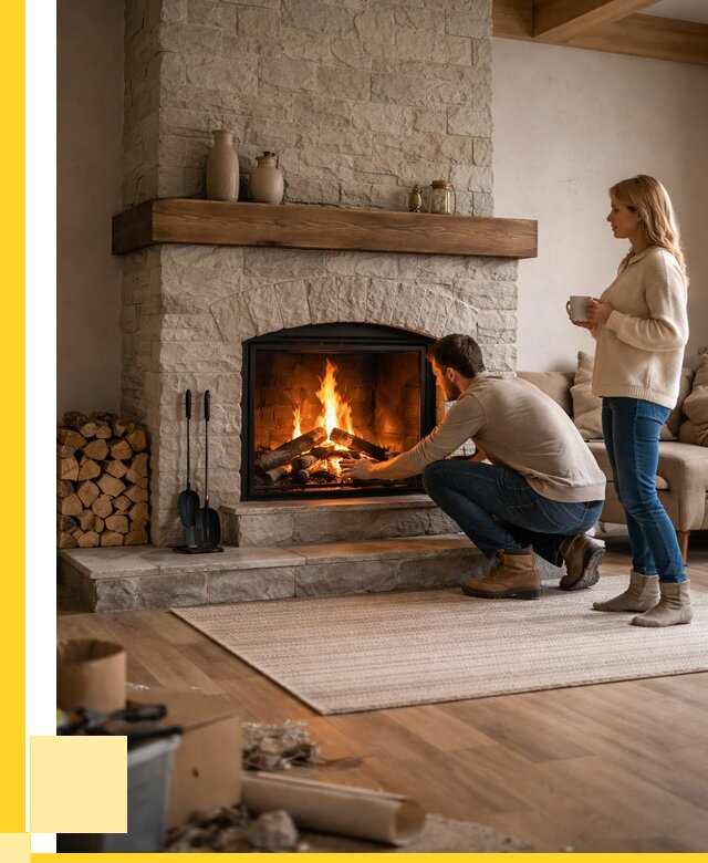 Камины для загородного дома в Учалах от 355845 р., ЭриданЧлы