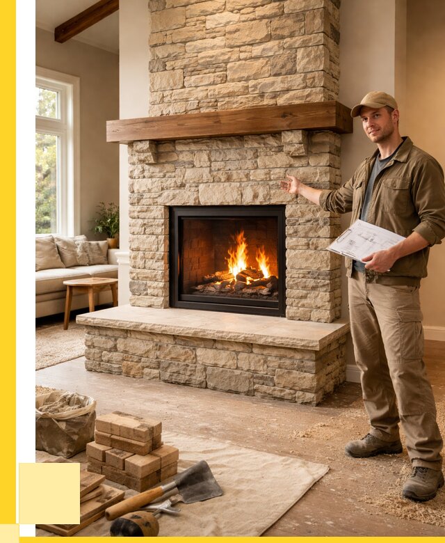 Камины под ключ в Учалах от 183006 р. | ЭриданЧлы — установка