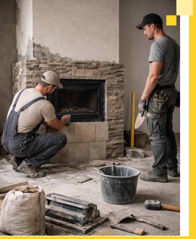 Камины под ключ в Учалах: проект, изготовление и монтаж