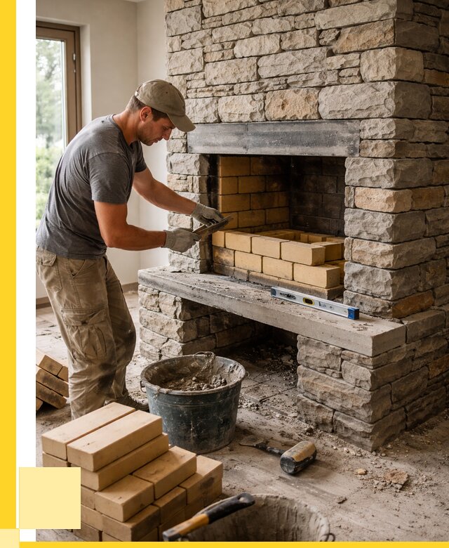 Кладка каминов и камина в Учалах от 25418 р. ЭриданЧлы