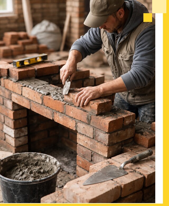 Кладка каминов под ключ в Учалах профессиональная отделка и монтаж