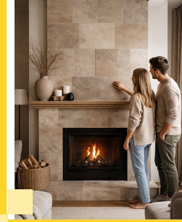 Облицовка каминов керамогранитом в Учалах от 4575 р. | ЭриданЧлы