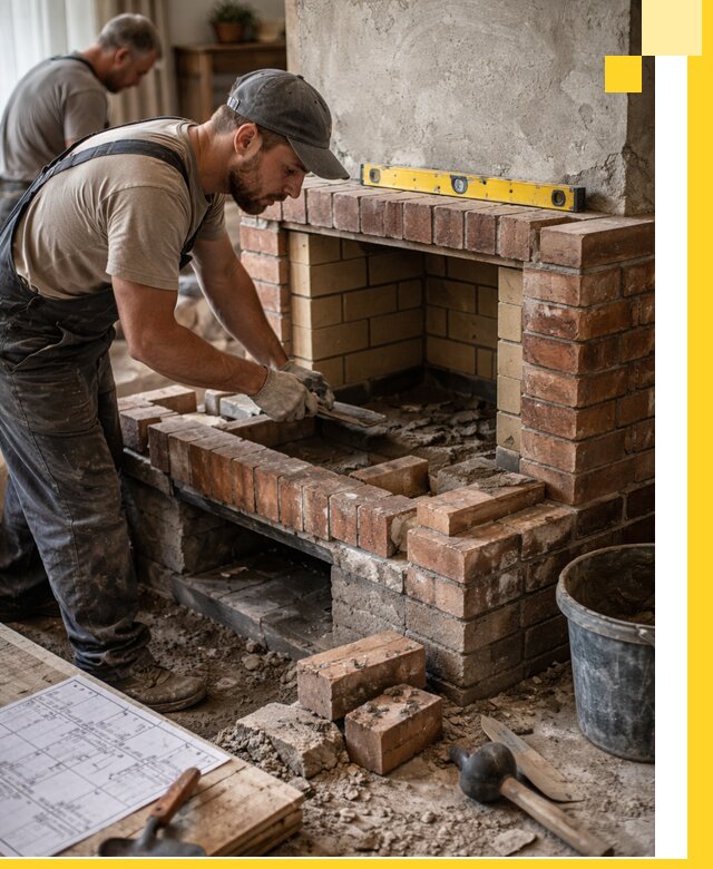 Изготовление и установка каминопечей под ключ в Учалах