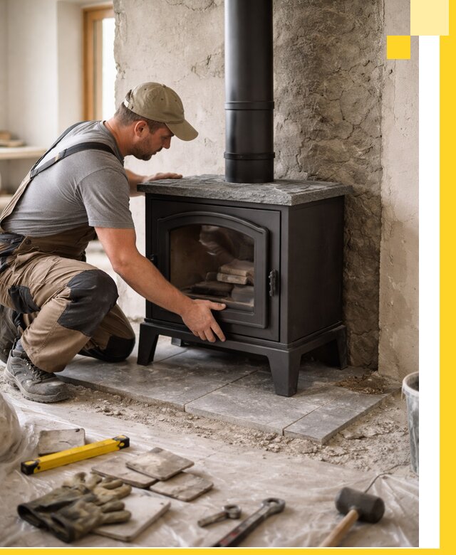 Профессиональный монтаж печей и каминов в Учалах под ключ