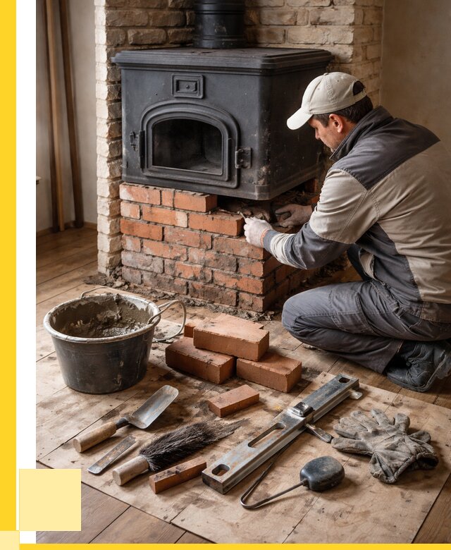 Ремонт печей в Учалах от 12200 р., услуги печника ЭриданЧлы