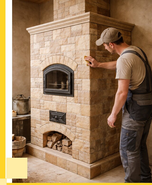 Облицовка печей в Учалах от 4575 р. под ключ | ЭриданЧлы