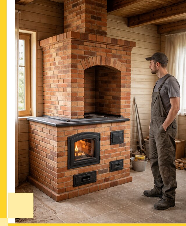 Кирпичные печи в Учалах: купить от 152505 р. | ЭриданЧлы