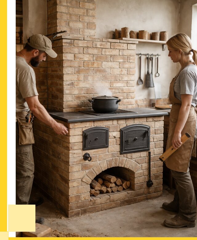 Варочно отопительные печи в Учалах от 91503 р. | ЭриданЧлы