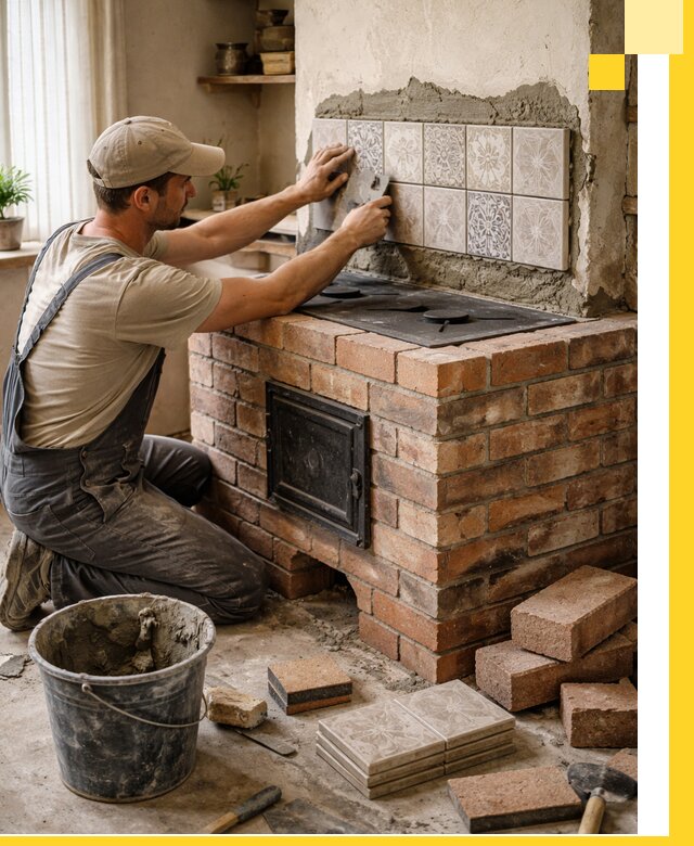 Печи с плитой на заказ монтаж гарантия и сервис в Учалах