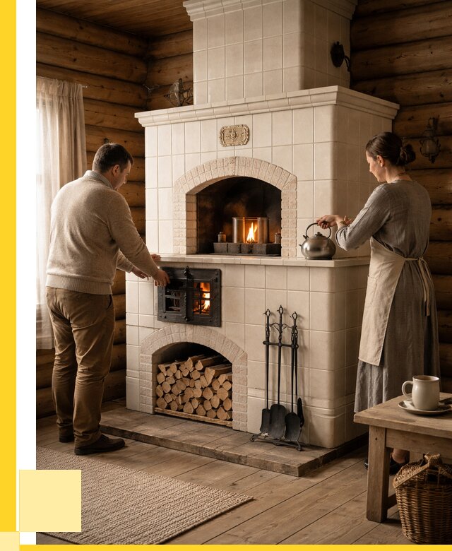 Русские печи в Учалах: установка от 152505 р. ЭриданЧлы