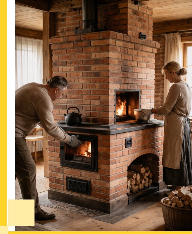 Печи для загородного дома под ключ в Учалах от 81336 р. | ЭриданЧлы