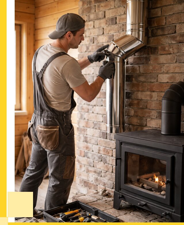 Монтаж дымоходов для печей в Учалах от 7625 р. | ЭриданЧлы