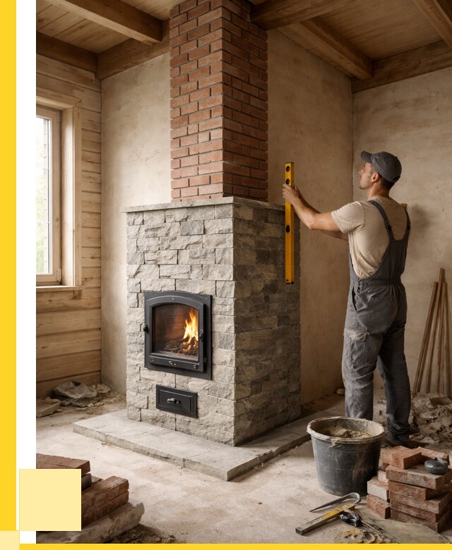 Печи и дымоходы под ключ в Учалах от 45752 р., ЭриданЧлы