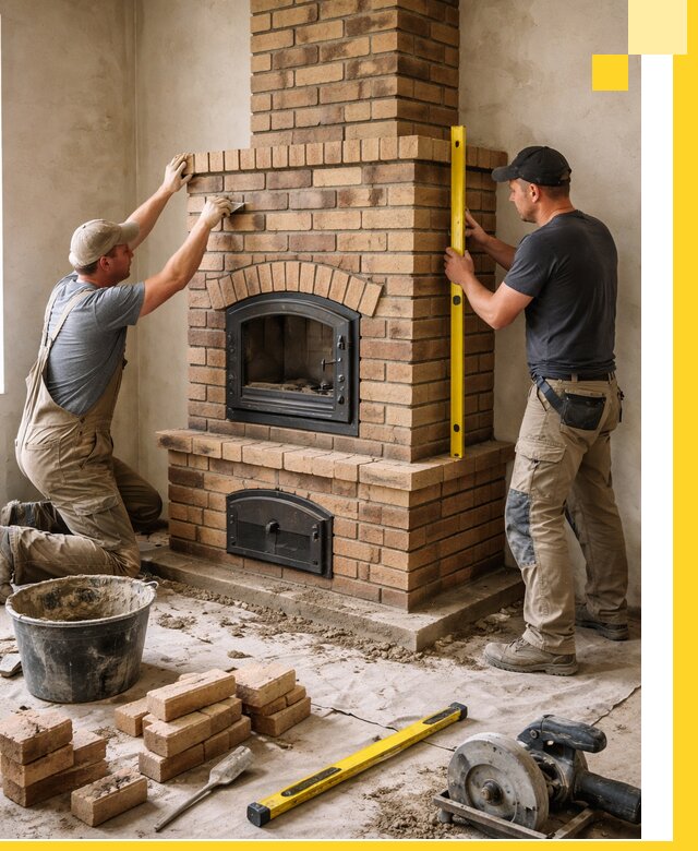 Продажа и установка печей и каминов для дома под ключ в Учалах