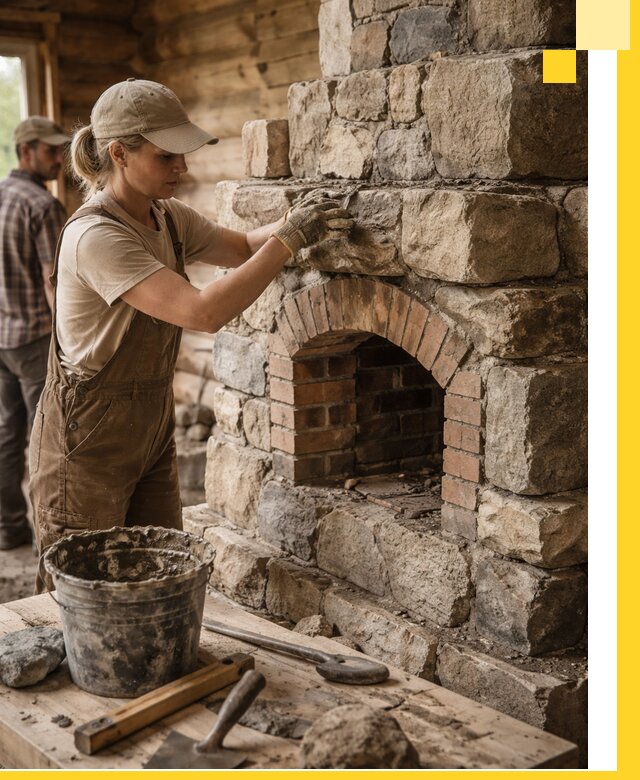 Каменные печи на заказ и монтаж в Учалах, долговечные решения