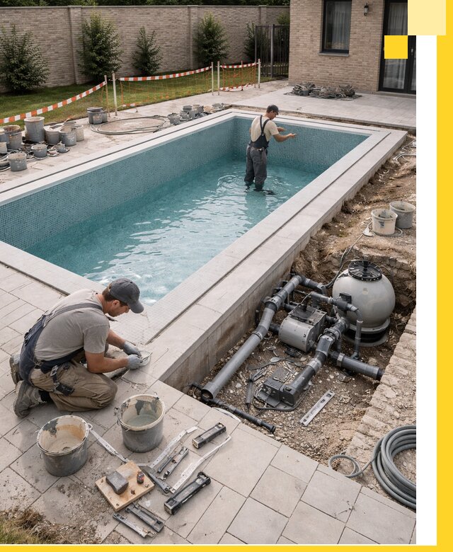 Строительство бассейнов под ключ в Учалах: проекты и монтаж