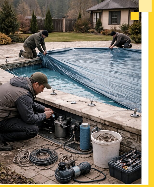 Консервация бассейнов в Учалах: подготовка к длительному хранению