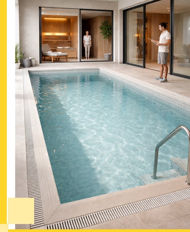 Отделка бассейна пленкой ПВХ в Учалах от 3558 р. - ЭриданЧлы