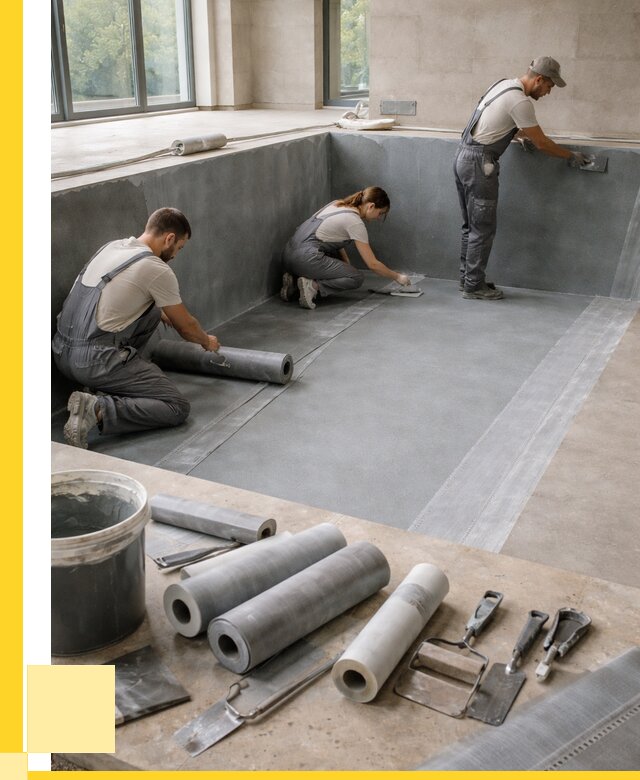 Гидроизоляция бассейнов в Учалах от 2033 р., ЭриданЧлы