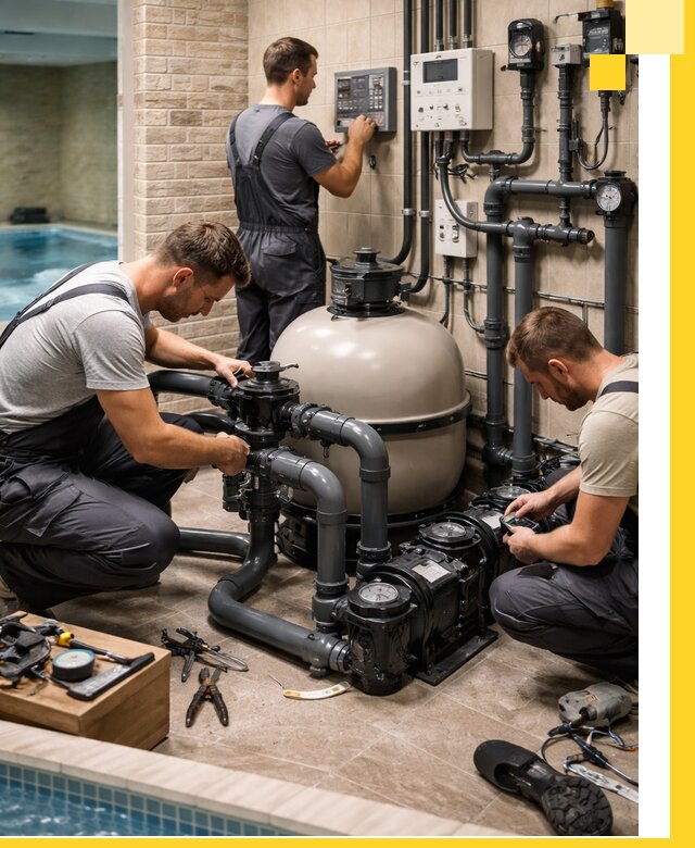 Комплексное оборудование для бассейнов под ключ в Учалах