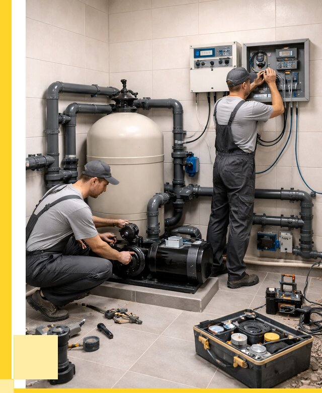 Монтаж оборудования для бассейнов в Учалах от 40668 р. | ЭриданЧлы