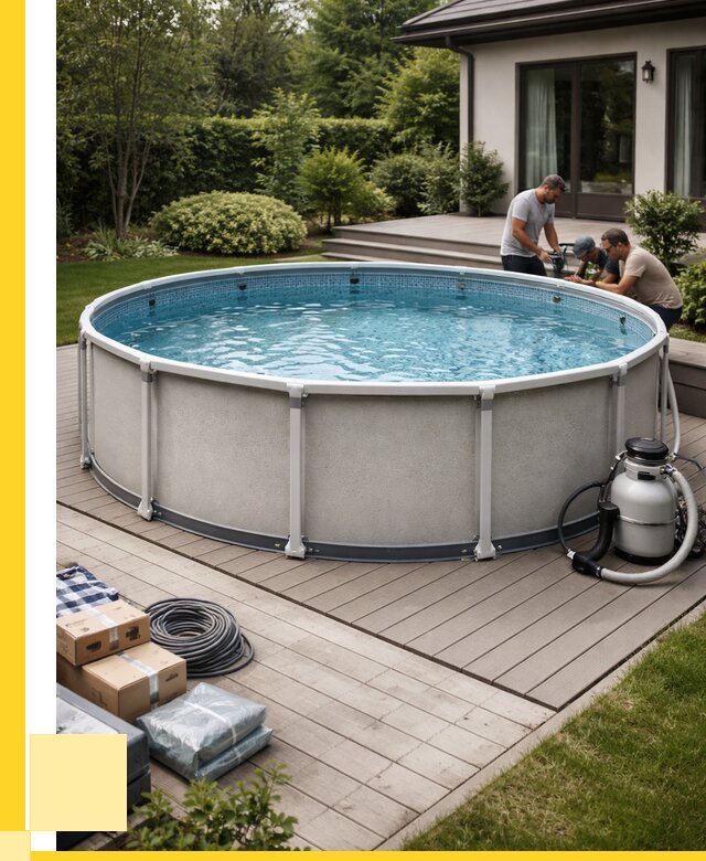 Купить каркасные бассейны в Учалах от 45752 р. | ЭриданЧлы