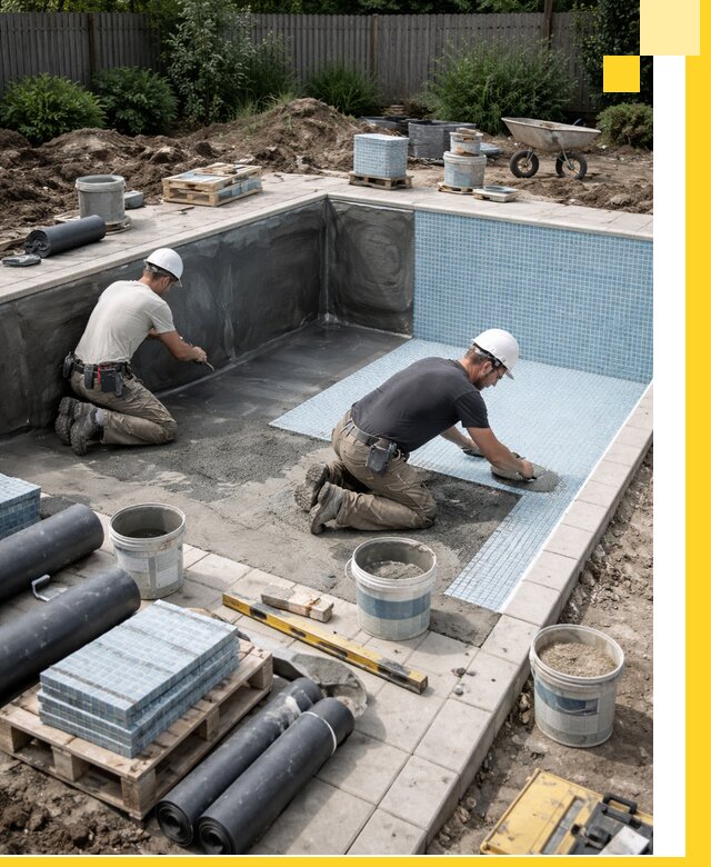 Проектирование и строительство стационарных бассейнов в Учалах