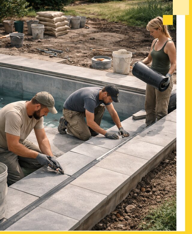 Строительство и монтаж уличных бассейнов под ключ в Учалах