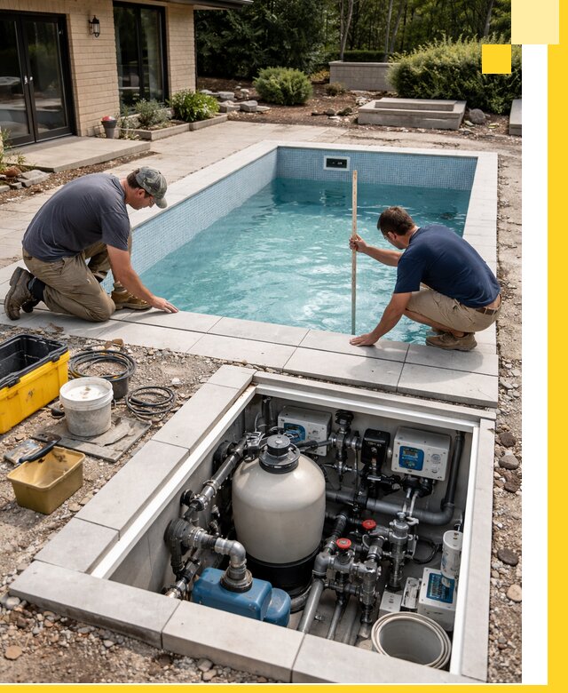 Строительство качественных домашних бассейнов под ключ в Учалах