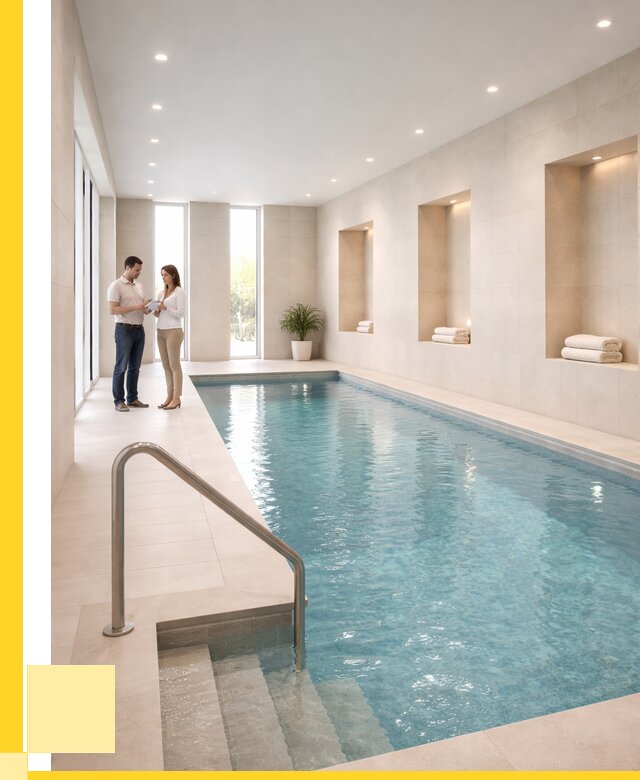 Бассейны в помещении под ключ в Учалах от 1525050 р. | ЭриданЧлы