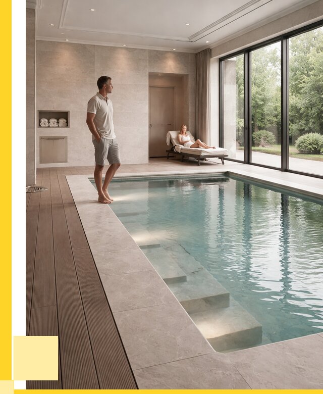 Бассейны в коттедже под ключ в Учалах от 1220040 р. | ЭриданЧлы