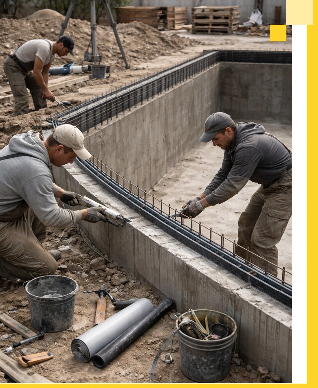 Качественный монтаж чаши бассейна в Учалах под ключ с гарантией