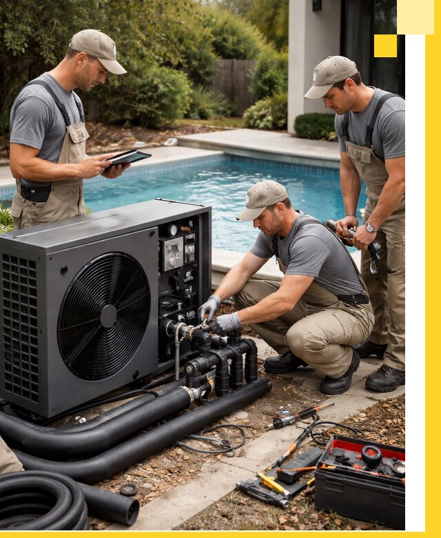 Проектирование и установка тепловых насосов для бассейнов в Учалах