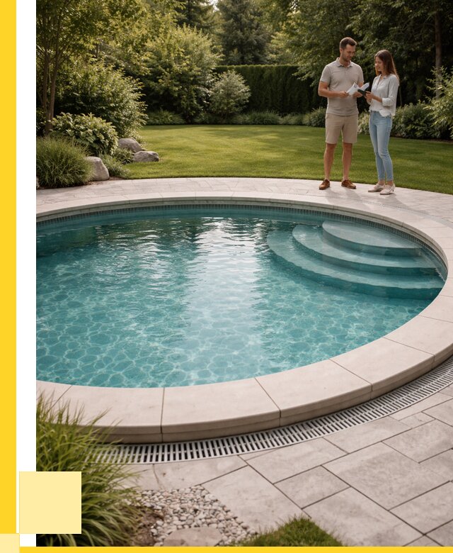 Круглые каркасные бассейны купить в Учалах от 254175 р. | ЭриданЧлы