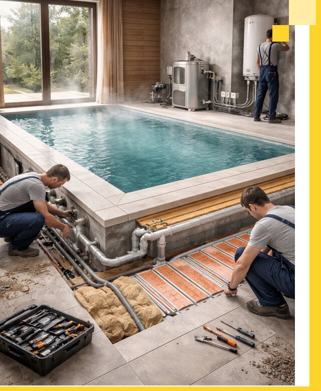 Проектирование и строительство тёплых бассейнов в Учалах