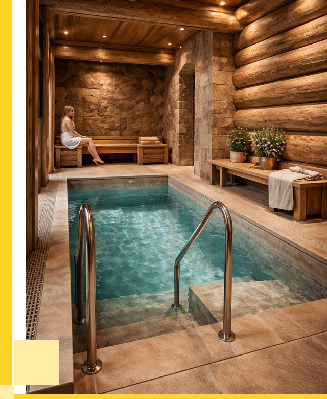 Аренда бани с бассейном в Учалах от 1525050 р. | ЭриданЧлы