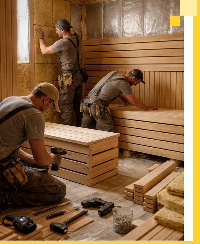 Профессиональное строительство саун под ключ в Учалах