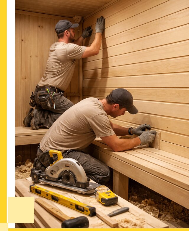 Обшивка саун вагонкой в Учалах от 2542 р. | ЭриданЧлы