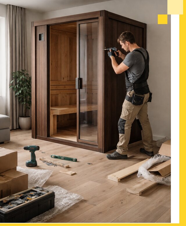 Установка и производство мини саун под ключ в Учалах