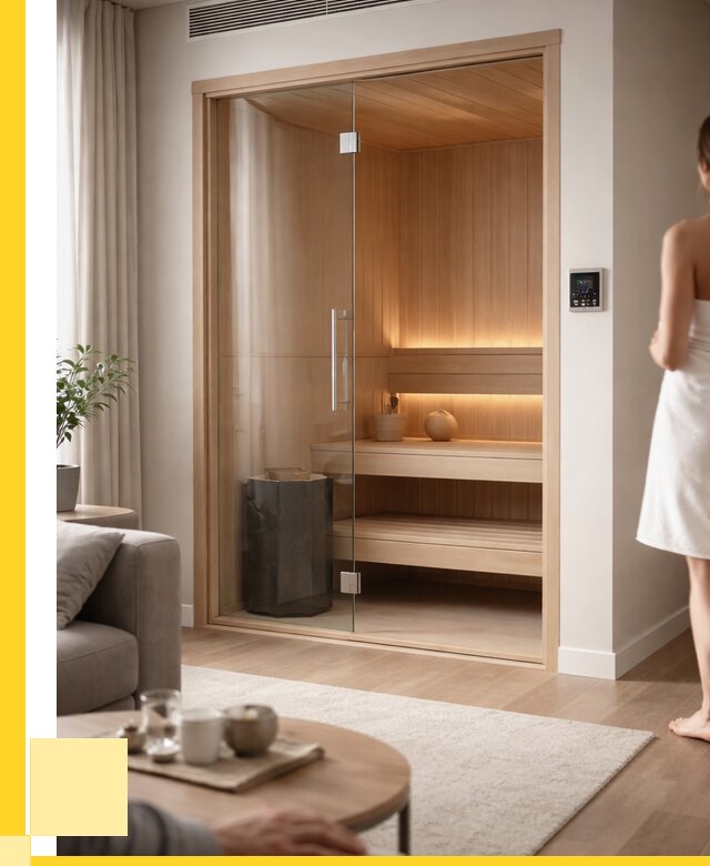 Сауна в квартире под ключ в Учалах от 122004 р. ЭриданЧлы