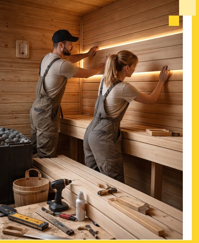 Дизайн саун и бань под ключ с индивидуальным проектом в Учалах