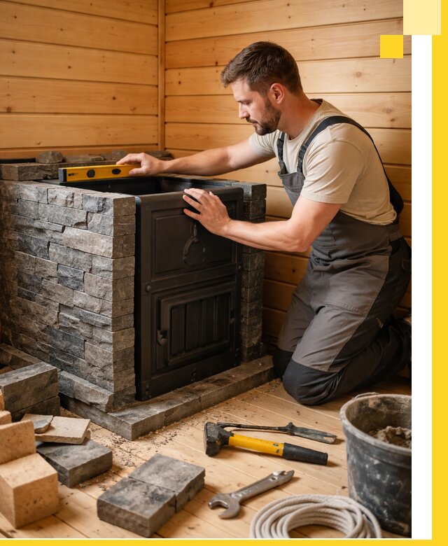 Производство и установка печей для саун под ключ в Учалах