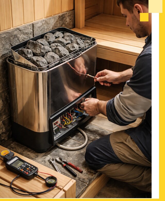 Продажа и установка электрокаменок для саун в Учалах