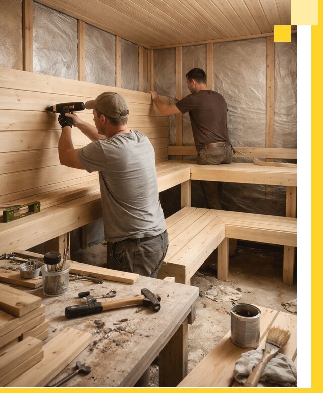 Профессиональная отделка бань и саун под ключ в Учалах