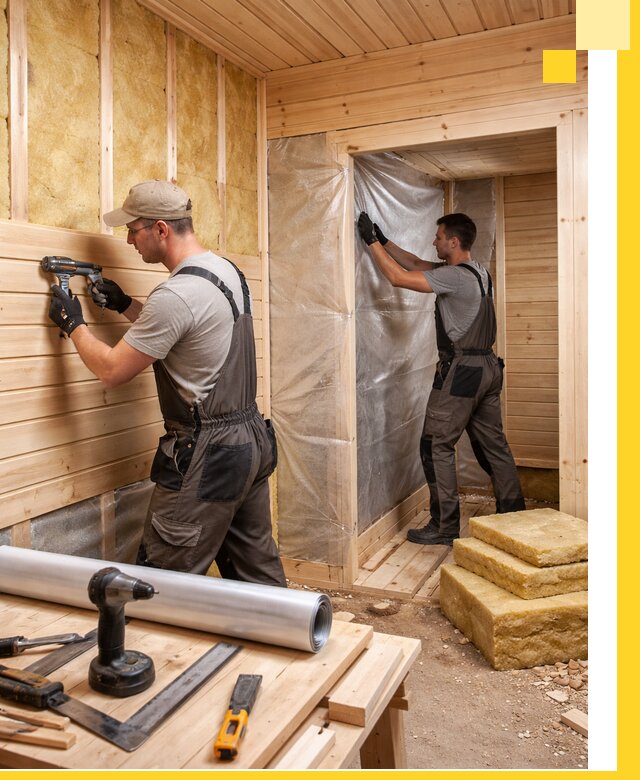 Бани под ключ в Учалах с проектом и полным монтажом